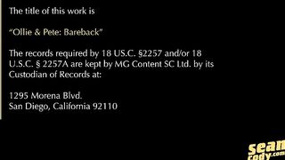 Ollie & Pete - Bareback 2015