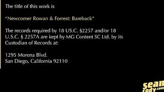 Newcomer Rowan & Forrest - Bareback