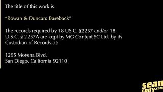Rowan & Duncan - Bareback