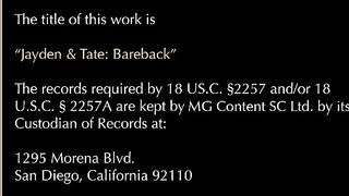 Jayden & Tate - Bareback