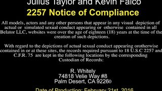 Kevin Falco barebacks Julius Taylor 2016