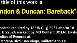 Brandon & Duncan - Bareback
