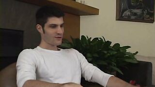 Federico Ferro and Michael Lucas Play and Cum