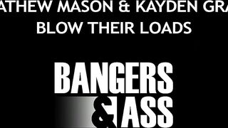 Mathew and Kayden Blow Their Loads