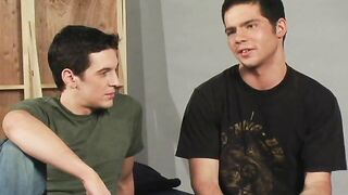 Michael Lucas Trains Jimmy Trips and Corey Cade