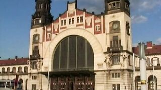 A Foreign Train Threesome