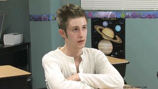 Young Obedient Twink Caught Cheating