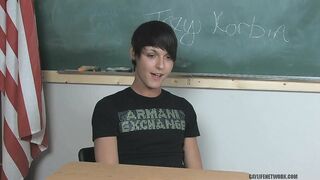 Beautiful Twink Interviewing - Trey Korbin