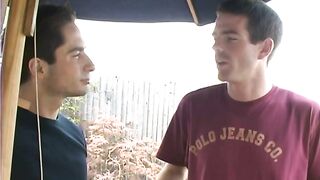 Michael Lucas, Jett Allen and Johnny Morelli