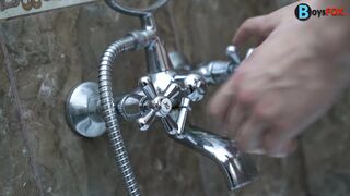 His First Teen Cum Load Of The Day