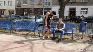 Flexing His Love Muscle