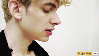 Twink Butt Play With Blond Boy Giulio