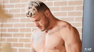 Stroking His Big Brush