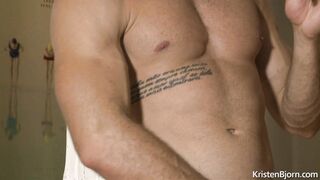 EXHILARATING: Delan Benobe, Marcos Oliveira