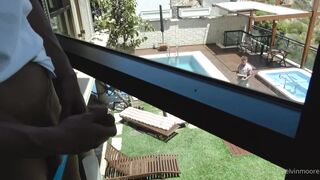 I asked Melvin to come upstairs and...