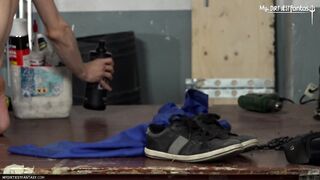 PVC Twink fucked raw Pt.1